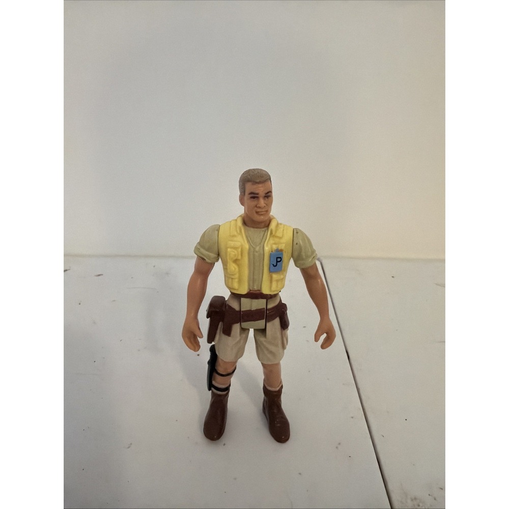 Vintage Jurassic Park Action Figures Robert Muldoon 1993 Kenner 4.5 Inch J8